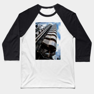 Lloyds Of London Building England Baseball T-Shirt